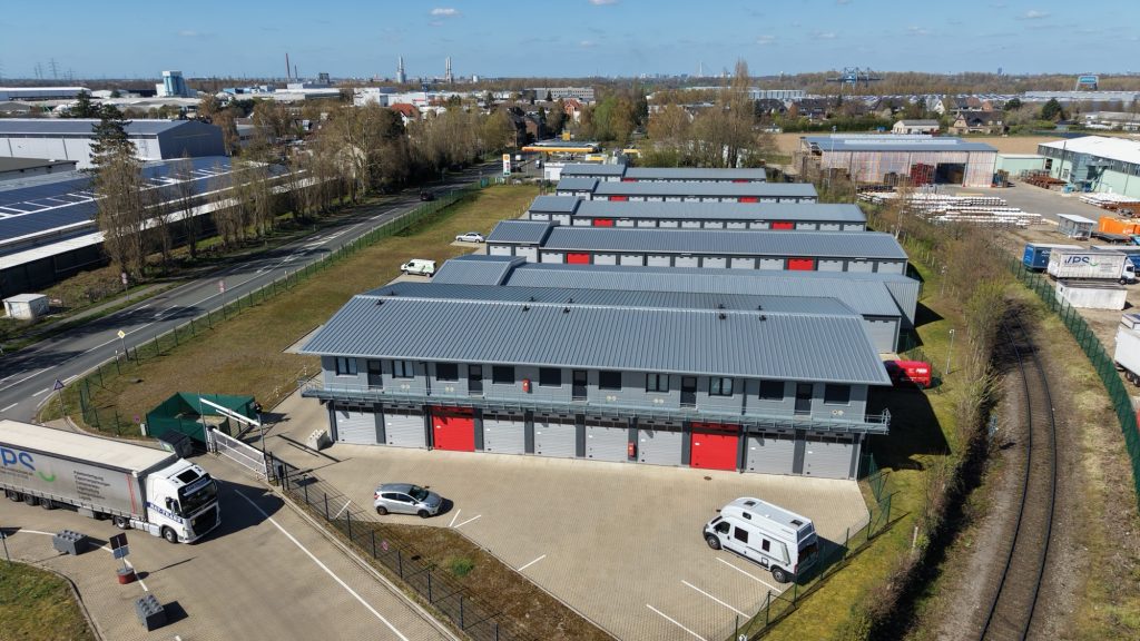 Unternehmerpark Dormagen aus der Luft